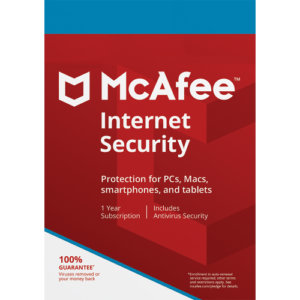 McAfee Internet Security – 1-Year / 2-Devices
