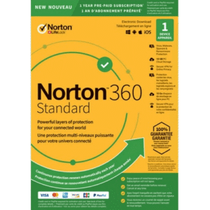 Norton 360 Standard – 1-Year / 1-Device – Global